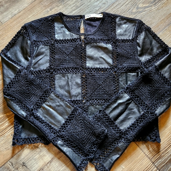 Zara patchwork Top - Picture 1 of 4